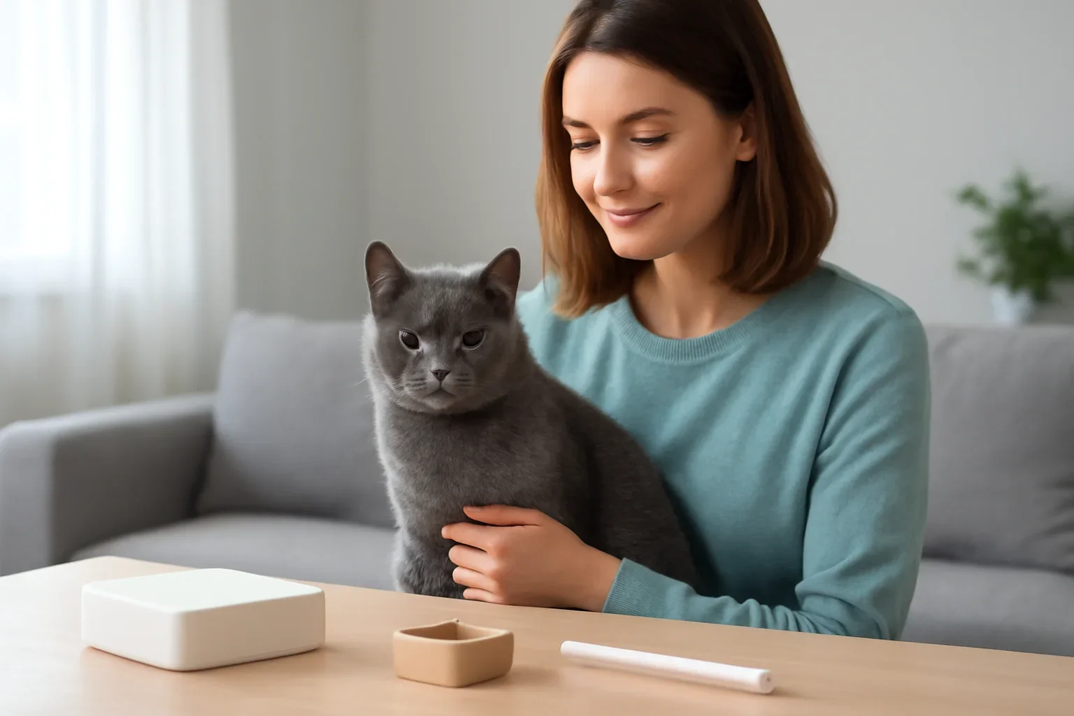 embark cat dna test alternatives visual with cat owner and testing materials